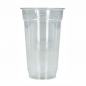 Preview: Getränkebecher geeicht 500ml rPET transparent Ø9,5cm